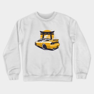 Yellow S13 JDM Crewneck Sweatshirt